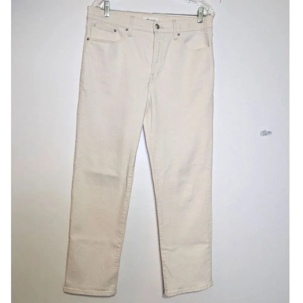 Madewell The Jules Slim Straight Jeans 29 Vintage Canvas Cone Denim NWT NX991 - Picture 4 of 15